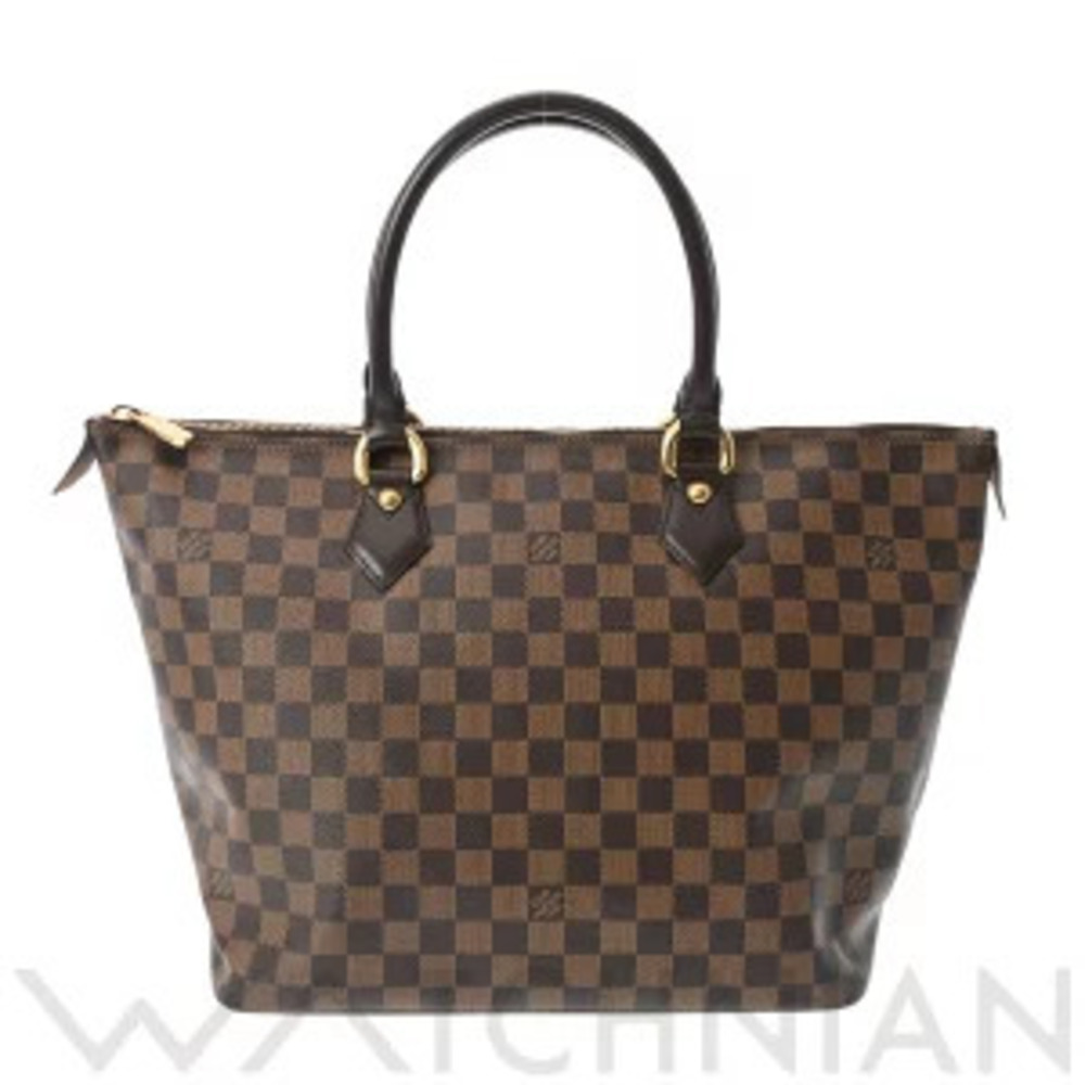 Louis Vuitton Damier Saleya Brown Canvas Tote Bag